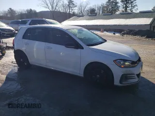 2019 Volkswagen Golf GTI S with VIN 3VW5T7AU1KM006765, listed as a Copart auction lot 46127835 with 39,976 mi miles and Salvage Title. Bid and sale history available at carsss.com. Image 4.