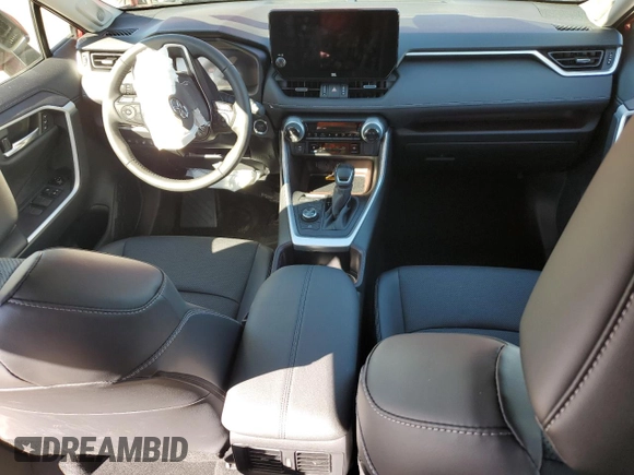 2025 Toyota RAV4 Hybrid Limited with VIN JTMD6RFV2SD153661, listed as a Copart auction lot 47197205 with 919 mi miles and Salvage Title. Bid and sale history available at carsss.com. Image 8.