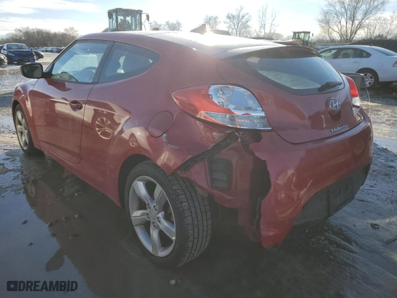 2015 Hyundai Veloster RE:FLEX with VIN KMHTC6ADXFU233700, listed as a Copart auction lot 88937425 with 91,588 mi miles and Salvage Title. Bid and sale history available at carsss.com. Image 2.
