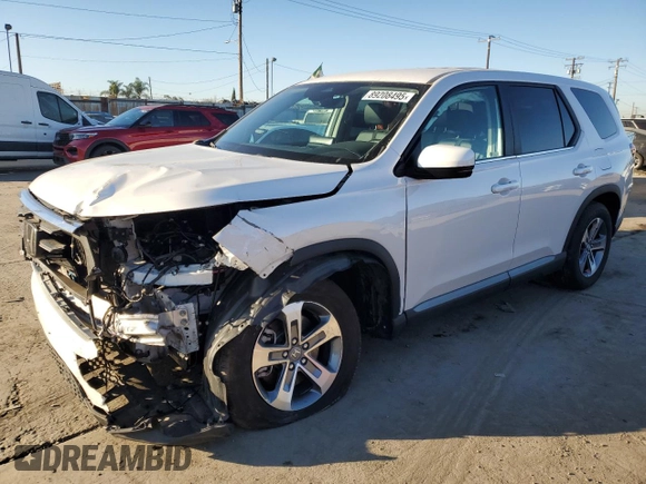 2024 Honda Pilot EX-L 8 Passenger with VIN 5FNYG1H41RB017772, listed as a Copart auction lot 89208495 with 9,227 mi miles and Salvage Title. Bid and sale history available at carsss.com. Image 1.