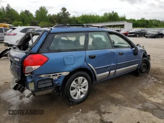 2008 Subaru Outback z VIN 4S4BP60CX87355130, wystawiony jako Copart lot #54596765 z przebiegiem Nie podano mil oraz Szkoda całkowita • Salvage title. Historia ofert i sprzedaży dostępna na DreamBid. Obrazek 3.