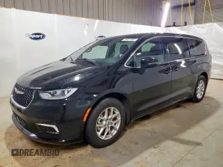 2025 Chrysler Pacifica Select with VIN 2C4RC1BG4SR526817, listed as a Copart auction lot 62340575 with 22,747 mi miles and Salvage title. Bid and sale history available at DreamBid. Image 1.