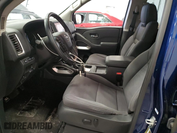 2022 Nissan Frontier SV with VIN 1N6ED1FK4NN601377, listed as a Copart auction lot 48042405 with 39,827 mi miles and Salvage Title. Bid and sale history available at carsss.com. Image 7.