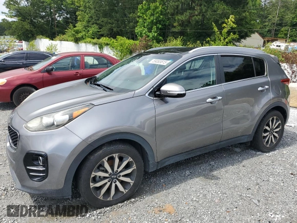2017 Kia Sportage EX with VIN KNDPN3AC7H7032263, listed as a Copart auction lot 59083815 with 94,702 mi miles and Clean title. Bid and sale history available at DreamBid. Image 1.