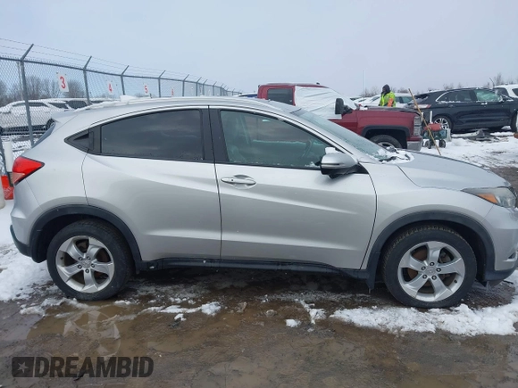 2016 Honda HR-V EX-L w/Navi with VIN 3CZRU6H74GM750874, listed as a IAAI auction lot 41990697 with 115,474 mi miles. Bid and sale history available at carsss.com. Image 13.
