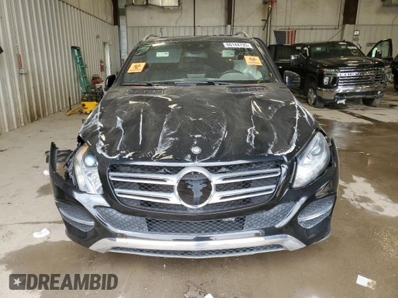 2016 Mercedes-Benz GLE 350 with VIN 4JGDA5HB6GA699538, listed as a Copart auction lot 60144735 with Not provided miles and Clean title. Bid and sale history available at DreamBid. Image 5.