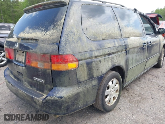 2004 Honda Odyssey EX-RES with VIN 5FNRL18874B132825, listed as a IAAI auction lot 41978812 with 147,792 mi miles and . Bid and sale history available at DreamBid. Image 4.