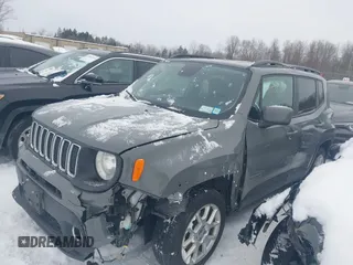 2020 Jeep Renegade Latitude with VIN ZACNJBBB8LPL23446, listed as a IAAI auction lot 41536176 with 55,710 mi miles. Bid and sale history available at carsss.com. Image 14.