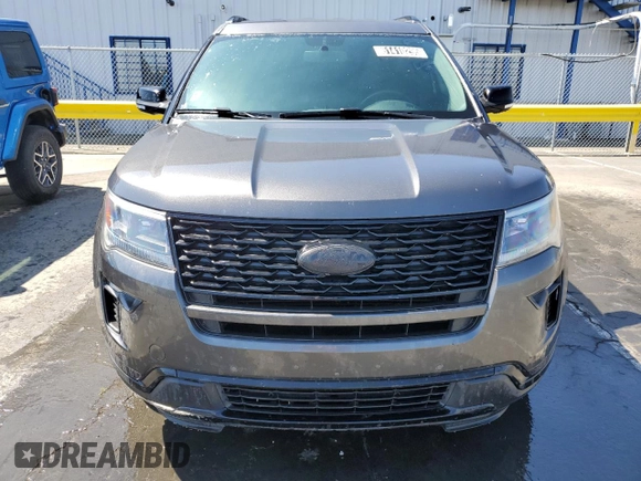 2018 Ford Explorer Sport с VIN 1FM5K8GT8JGA32035, выставлен на аукционе Copart как лот 61410295 с пробегом 88 100 миль миль и Чистый • Clean title. История ставок и продаж доступна на DreamBid. Изображение 5.