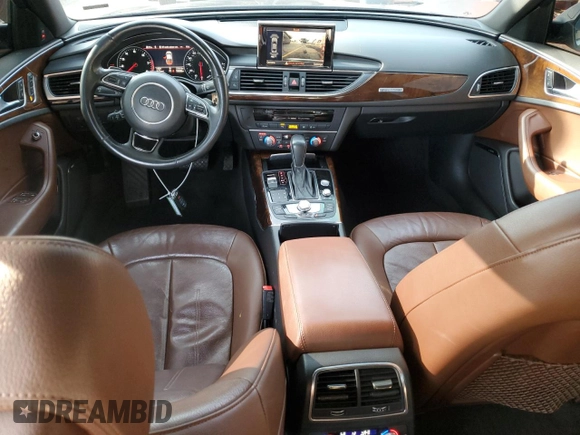 2017 Audi A6 Premium Plus with VIN WAUG8AFC8HN109607, listed as a Copart auction lot 51480755 with 109,309 mi miles and Salvage Title. Bid and sale history available at carsss.com. Image 8.