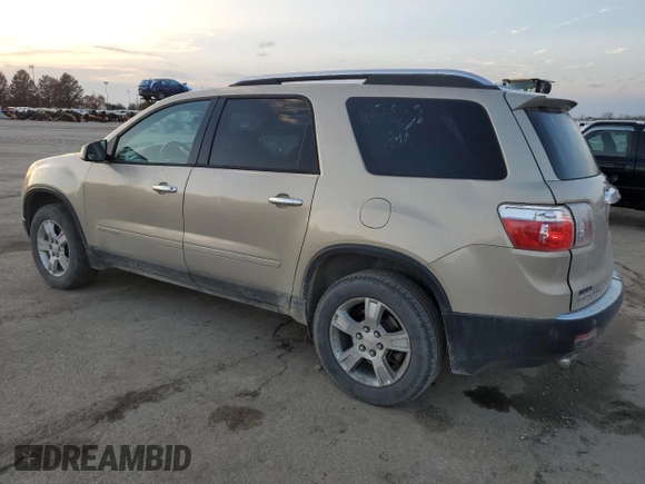 2007 GMC Acadia SLE with VIN 1GKEV13777J163842, listed as a Copart auction lot 81374004 with 202,539 mi miles and Salvage Title. Bid and sale history available at DreamBid. Image 2.