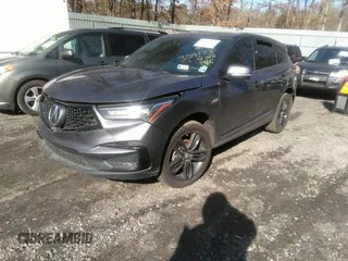 2020 Acura RDX w/A-Spec Pkg with VIN 5J8TC2H68LL040050, listed as a IAAI auction lot 41513493 with 128,217 mi miles. Bid and sale history available at carsss.com. Image 2.