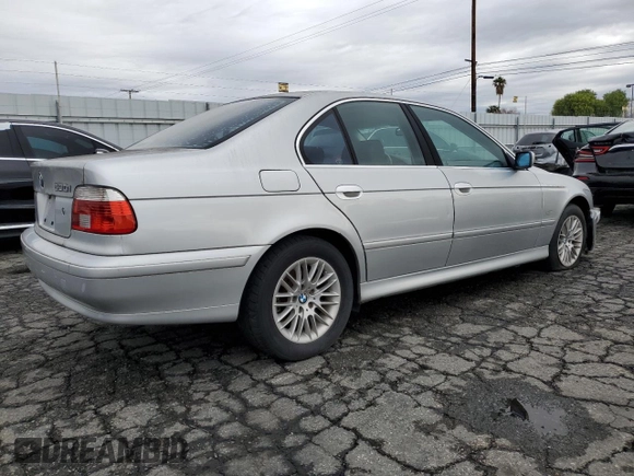 2003 BMW 5 Series 530iA with VIN WBADT63423CK38913, listed as a Copart auction lot 47788065 with 90,241 mi miles and Clean Title. Bid and sale history available at carsss.com. Image 3.