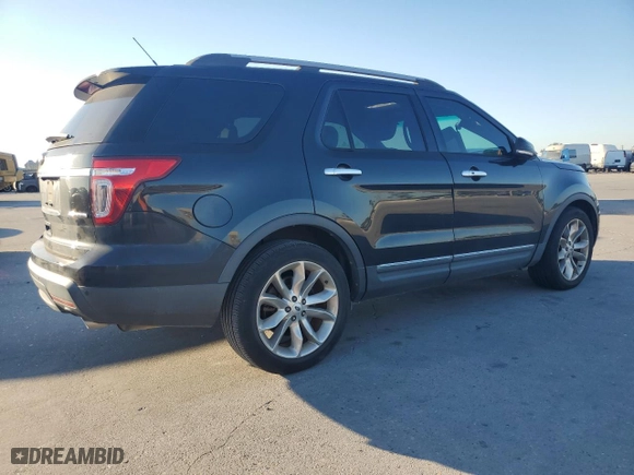 2015 Ford Explorer Limited with VIN 1FM5K7F83FGC57607, listed as a Copart auction lot 73423284 with 107,776 mi miles and Salvage Title. Bid and sale history available at carsss.com. Image 3.