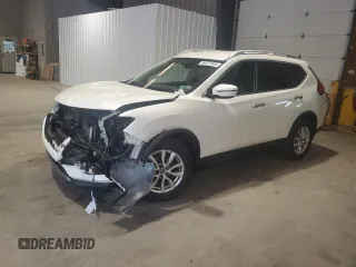 2017 Nissan Rogue SV with VIN KNMAT2MV5HP598196, listed as a Copart auction lot 54472905 with 97,012 mi miles and Salvage Title. Bid and sale history available at carsss.com. Image 1.