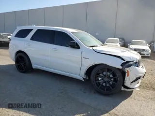 2022 Dodge Durango R/T Plus with VIN 1C4SDJCT0NC107189, listed as a Copart auction lot 58378735 with 44,364 mi miles and Salvage title. Bid and sale history available at DreamBid. Image 4.