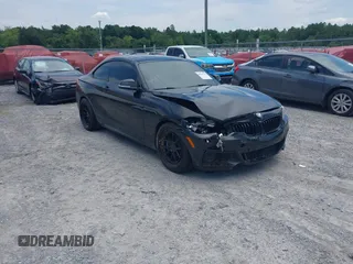 2015 BMW 2 Series M235i xDrive with VIN WBA1J9C50FVX98702, listed as a IAAI auction lot 42595752 with 105,120 mi miles and . Bid and sale history available at DreamBid. Image 1.