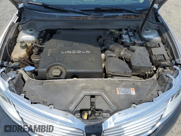 2014 Lincoln MKZ with VIN 3LN6L2GKXER822019, listed as a Copart auction lot 66097974 with 249,129 mi miles and Salvage Title. Bid and sale history available at DreamBid. Image 11.