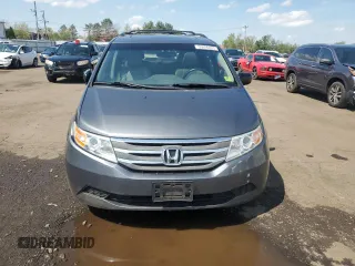 2013 Honda Odyssey EX-L with VIN 5FNRL5H62DB050667, listed as a Copart auction lot 55696425 with 209,435 mi miles and Clean Title. Bid and sale history available at carsss.com. Image 5.