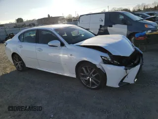 2019 Lexus GS with VIN JTHBZ1BL9KA018312, listed as a Copart auction lot 89218005 with 29,651 mi miles and Salvage Title. Bid and sale history available at carsss.com. Image 4.
