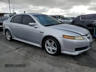 2005 Acura TL with VIN 19UUA66295A003038, listed as a Copart auction lot 53186805 with 192,533 mi miles and Clean Title. Bid and sale history available at carsss.com. Image 4.