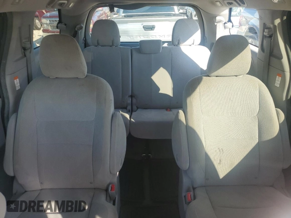 2018 Toyota Sienna L with VIN 5TDZZ3DC4JS925902, listed as a Copart auction lot 85373474 with 109,250 mi miles and Salvage Title. Bid and sale history available at DreamBid. Image 10.
