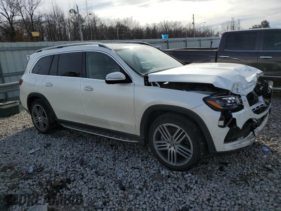 2020 Mercedes-Benz GLS 450 with VIN 4JGFF5KE3LA075672, listed as a Copart auction lot 41018854 with 57,006 mi miles and . Bid and sale history available at DreamBid. Image 4.