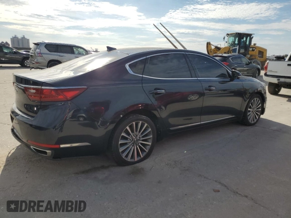 2017 Kia Cadenza Premium with VIN KNALB4J18H5066345, listed as a Copart auction lot 83496164 with 128,045 mi miles and Clean Title. Bid and sale history available at carsss.com. Image 3.