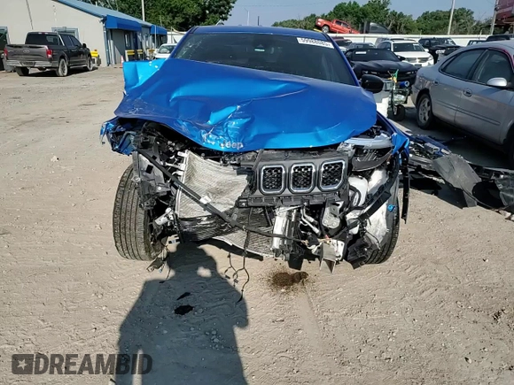 2023 Jeep Compass Sport with VIN 3C4NJDANXPT558715, listed as a Copart auction lot 59988085 with Not provided miles and Salvage title. Bid and sale history available at DreamBid. Image 14.