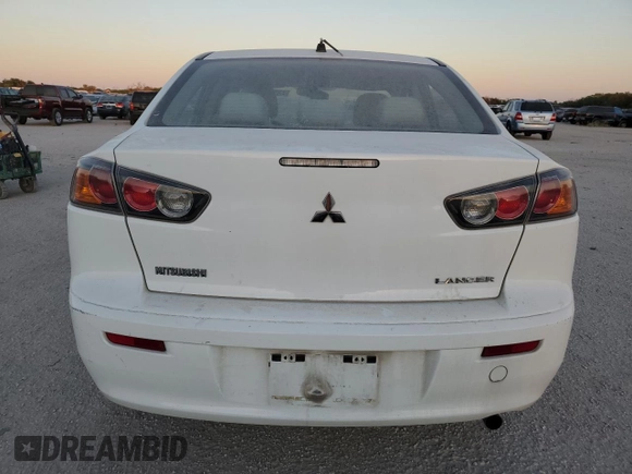 2010 Mitsubishi Lancer DE with VIN JA32U1FU2AU023608, listed as a Copart auction lot 77461714 with 132,895 mi miles and Salvage Title. Bid and sale history available at DreamBid. Image 6.