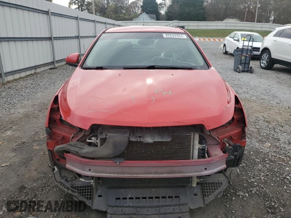 2012 Chevrolet Cruze LT w/1LT with VIN 1G1PF5SC7C7172841, listed as a Copart auction lot 82639464 with 196,793 mi miles and Salvage Title. Bid and sale history available at carsss.com. Image 5.