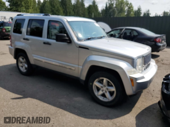 2008 Jeep Liberty Limited with VIN 1J8GN58K78W172689, listed as a Copart auction lot 62203645 with 96,355 mi miles and Clean title. Bid and sale history available at DreamBid. Image 4.
