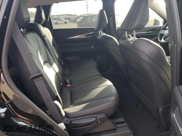 2025 Infiniti QX60 Luxe with VIN 5N1AL1FS4SC331767, listed as a Copart auction lot 82446074 with 457 mi miles and Salvage title. Bid and sale history available at DreamBid. Image 11.