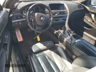 2013 BMW 6 Series 650i with VIN WBAYM9C59DDW20408, listed as a Copart auction lot 73585214 with 143,605 mi miles and Clean Title. Bid and sale history available at carsss.com. Image 8.
