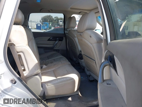 2008 Acura MDX Tech Pkg with VIN 2HNYD28398H512035, listed as a IAAI auction lot 41856400 with 153,098 mi miles. Bid and sale history available at carsss.com. Image 8.
