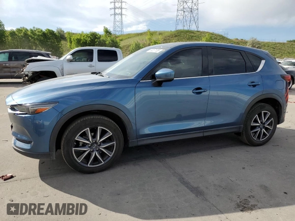 2018 Mazda CX-5 Grand Touring with VIN JM3KFBDM2J0347208, listed as a Copart auction lot 59357135 with 61,537 mi miles and Clean title. Bid and sale history available at DreamBid. Image 1.