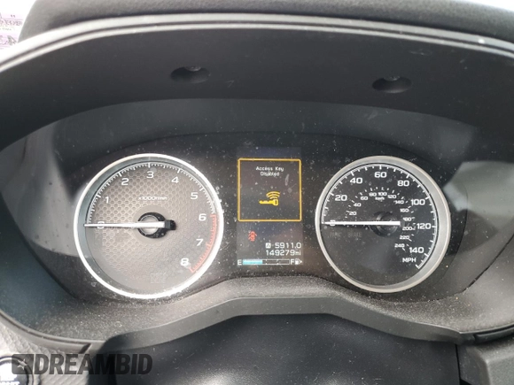 2019 Subaru Forester Premium with VIN JF2SKAGC0KH406181, listed as a Copart auction lot 56172575 with 149,279 mi miles and Salvage title. Bid and sale history available at DreamBid. Image 9.