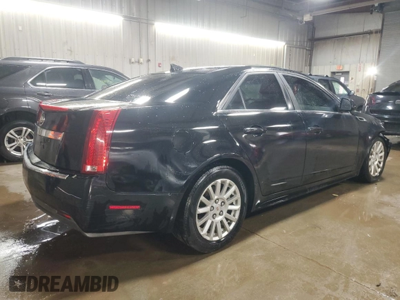 2012 Cadillac CTS Luxury with VIN 1G6DH5E56C0116662, listed as a Copart auction lot 51518335 with 162,531 mi miles and Salvage Title. Bid and sale history available at DreamBid. Image 3.