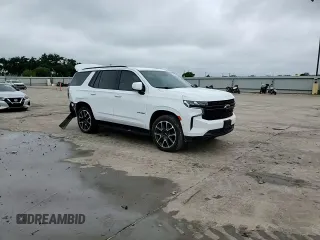 2023 Chevrolet Tahoe RST с VIN 1GNSCRKD9PR391778, выставлен на аукционе Copart как лот 54725335 с пробегом Не указан миль и Списание • Salvage title. История ставок и продаж доступна на DreamBid. Изображение 14.