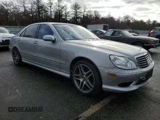 2006 Mercedes-Benz S 55 AMG with VIN WDBNG74J46A467680, listed as a Copart auction lot 79600314 with 155,019 mi miles and Clean Title. Bid and sale history available at DreamBid. Image 4.