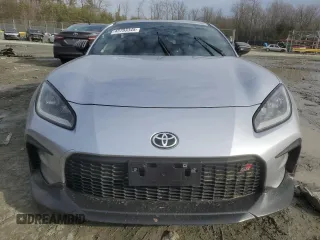 2023 Toyota GR86 with VIN JF1ZNBC11P8752445, listed as a Copart auction lot 45793345 with 72,039 mi miles and Salvage Title. Bid and sale history available at carsss.com. Image 5.