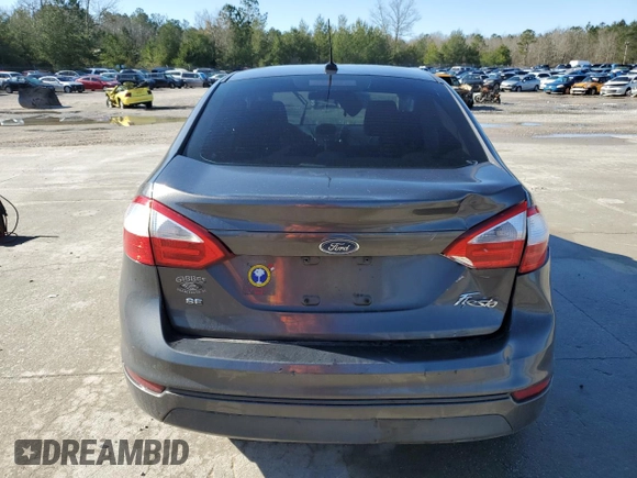 2016 Ford Fiesta SE with VIN 3FADP4BJ2GM198037, listed as a Copart auction lot 47956155 with 186,122 mi miles and Salvage Title. Bid and sale history available at carsss.com. Image 6.
