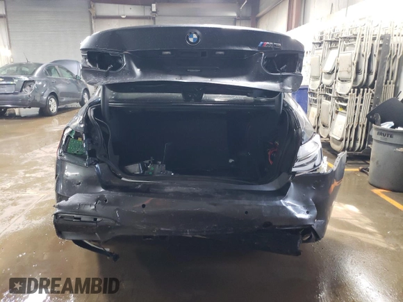 2016 BMW M3 with VIN WBS8M9C58G5D31002, listed as a Copart auction lot 43856904 with 55,300 mi miles. Bid and sale history available at carsss.com. Image 6.