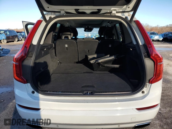 2016 Volvo XC90 Momentum with VIN YV4102XK4G1081934, listed as a Copart auction lot 82161364 with 74,450 mi miles and Salvage Title. Bid and sale history available at carsss.com. Image 6.