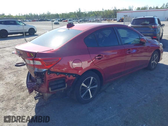 2022 Subaru Impreza Premium with VIN 4S3GKAD63N3606055, listed as a IAAI auction lot 41787174 with 37,512 mi miles and . Bid and sale history available at DreamBid. Image 4.