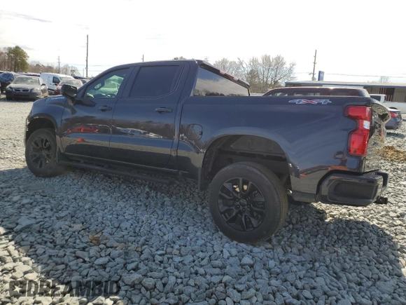 2023 Chevrolet Silverado 1500 Custom with VIN 1GCPDBEK7PZ159886, listed as a Copart auction lot 46470465 with 46,263 mi miles and Salvage Title. Bid and sale history available at DreamBid. Image 2.