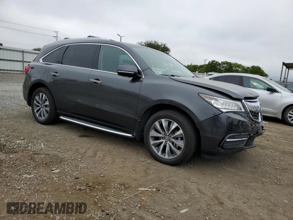 2014 Acura MDX Technology с VIN 5FRYD4H45EB036067, выставлен на аукционе Copart как лот 59364315 с пробегом 143 605 миль миль и Списание • Salvage title. История ставок и продаж доступна на DreamBid. Изображение 4.