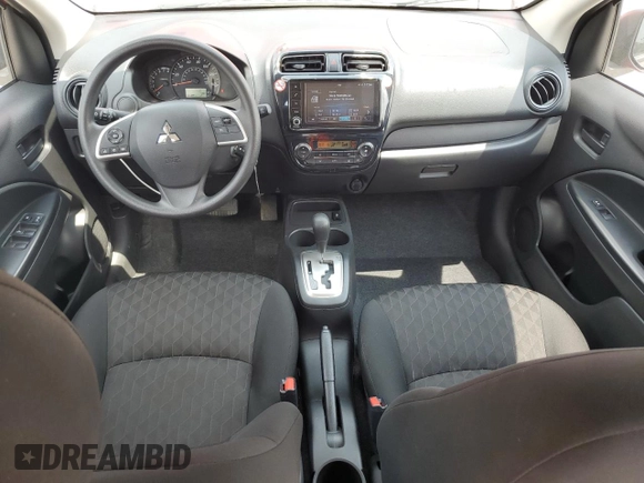 2024 Mitsubishi Mirage ES z VIN ML32AUHJ4RH028833, wystawiony jako Copart lot #59526975 z przebiegiem 7 928 mil mil oraz Czysty tytuł • Clean title. Historia ofert i sprzedaży dostępna na DreamBid. Obrazek 8.