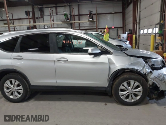 2013 Honda CR-V EX-L with VIN 2HKRM4H74DH612067, listed as a IAAI auction lot 41867278 with 119,641 mi miles. Bid and sale history available at carsss.com. Image 13.