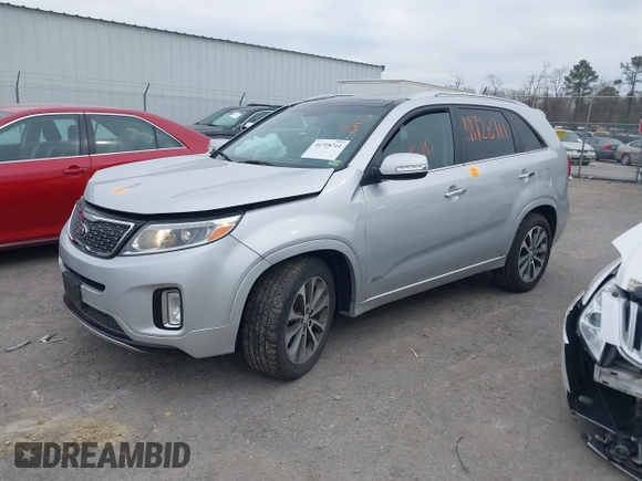 2015 Kia Sorento SX with VIN 5XYKWDA73FG633458, listed as a IAAI auction lot 41728711 with 74,160 mi miles. Bid and sale history available at carsss.com. Image 17.
